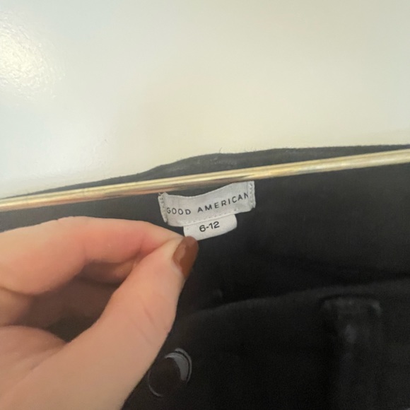 Good American Always Fits Good Skinny Jeans Black - Picture 3 of 4